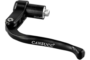 Aluminium TT Brake Levers for Triathlon Time Trial Bikes, Compatible with 19-21mm Aero Base for Bars and Internal Cable Routi