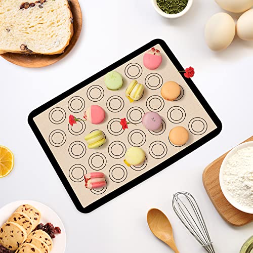 Baking Mat Tevokon Silicone Baking Mats Set of 3-2 Half Sheets