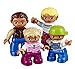 LEGO World People DUPLO Set 45011, Building Family Relationships Toy for Girls and Boys Ages 2 and up (16 DUPLO Figures)