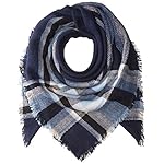 Ancia Women Tartan Scarf Stole Plaid Blanket Checked Scarves Wraps Shawl Ancia Women Tartan Scarf Stole Plaid Blanket Checked Scarves Wraps Shawl