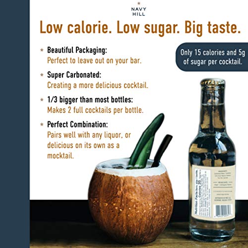 Soda + Tonic Water by Navy Hill Tonic Water with Quinine