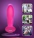USB Charge Female Soft Silicone Vibrator Body SPA Relaxation Massager for Muscle Aches Waterproof Portable Wearable Wireless Remote Control Vibrating Exercise