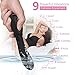 G-Spot Vibrator Rechargeable Dildo 9 Vibrations for Clitoral Vagina Anal Stimulator Waterproof Stimulator Quiet Bendable Massager Ideal Sex Pleasure Toy for Starters, Women, Couples (Black)