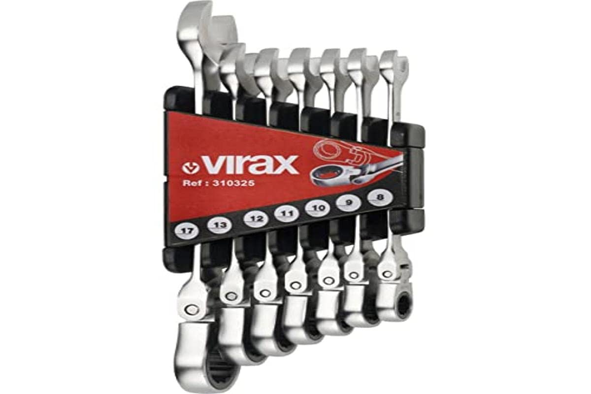 Flexible Head Ratchet Wrench 8-17 mm