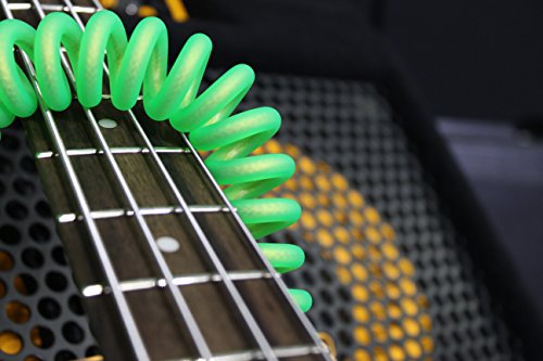 KIRLIN Cable IMK-202PFGL-30/GRF 1/4" Premium Coil Instrument Cable, 30', Green Translucent