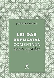 Livro Lei das Duplicatas Comentada: teoria e prática