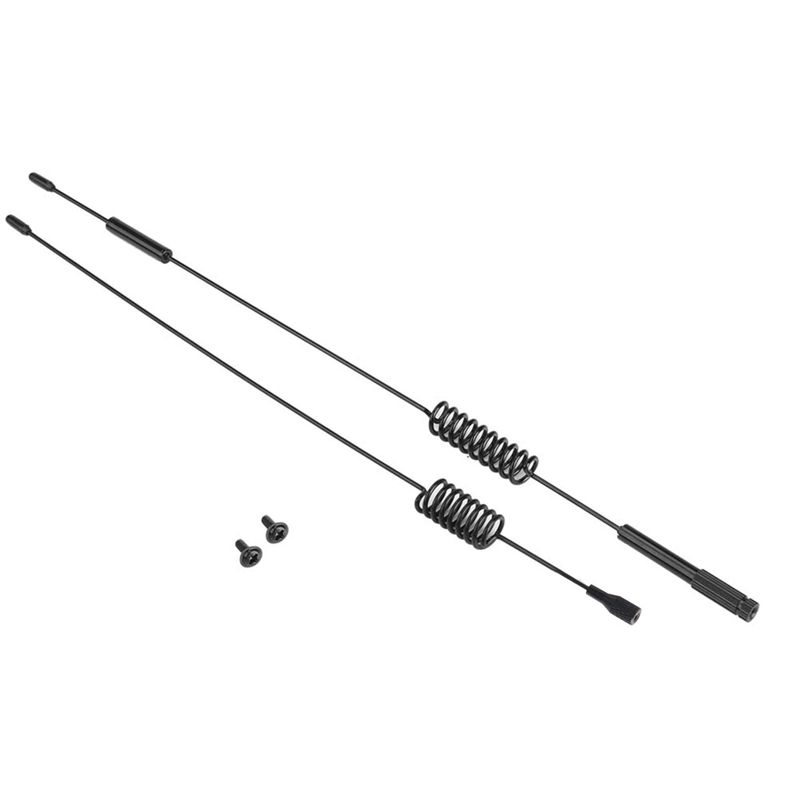 Vbestlife 2 Pcs Parts Simulation Antenna Metal Decoration Accessory οΌfor -4 RC Crawler Car