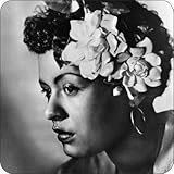 Set Of 4 Coasters With Cork Backing Billie Holiday