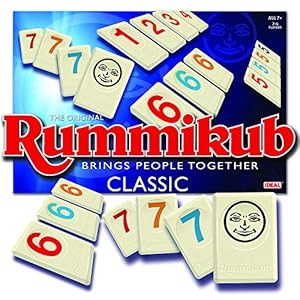 Rummikub-Classic-Game-from-Ideal IDEAL | Rummikub Classic game: Brings people together | Family Strategy Games | For 2-4 Players | Ages 7+