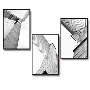 wall26 3 Piece Framed Canvas Wall Art for...