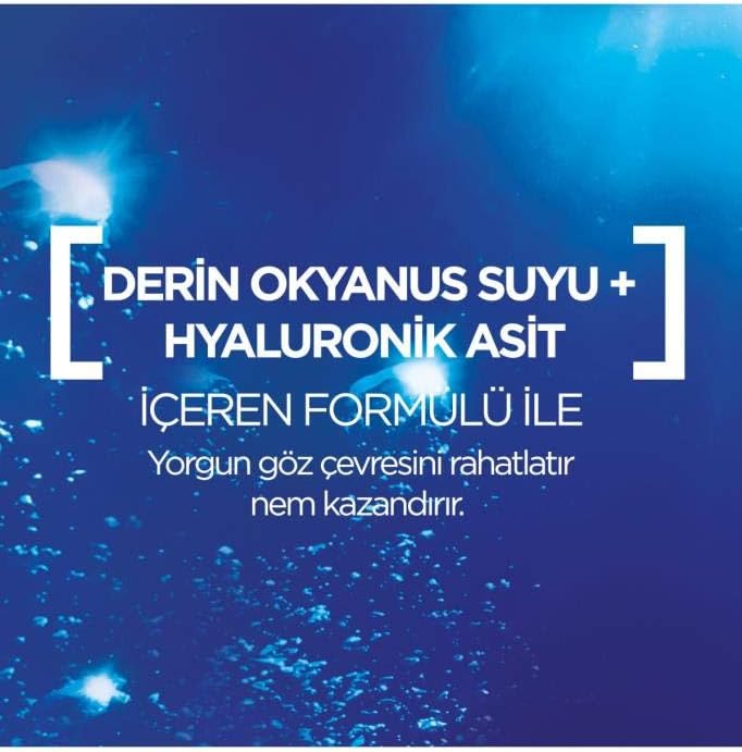 Garnier Moisture Bomb Night-Time Eye Sheet Mask Deep Sea Water and Hyaluronic Acid 6g, red, 6 g (Pack of 1) - Image 3