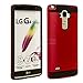 LG G Stylo Case,LG G4 Stylus Case,Aomax Premium Silicone Hybrid Hard Armor Defender Dual Layer Protection Metal Texture Shockproof Protective Cover Case For LG G4 Stylus / G Stylo / LS770 VLS Red