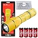 SureFire G2X Pro 600 Lumen Tactical EDC Flashlight Bundle with 2 Extra Surefire CR123A Batteries and Lightjunction Battery Case (Yellow)