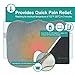 ChiroDoc Coccyx Seat Cushion with Removable Heating Pad - USB Powered - Perfect For Coccyx & Tailbone Pain Relief (Sciatica) - Reduce Lower Back Pain From Sitting All Day