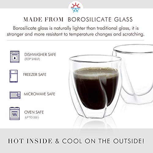 3 JoyJolt+Glasses+Insulated+Tumblers+7+4+Ounces