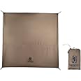 OneTigris Tent Tarp Footprint 94"x94", Large Size, Waterproof Lightweight Multifunctional Camping Tarp Beach Blanket for Camping Hiking Backpacking