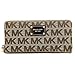 MICHAEL Michael Kors Jet Set Travel Continental Wallet (Beige/Ebony/Mocha)