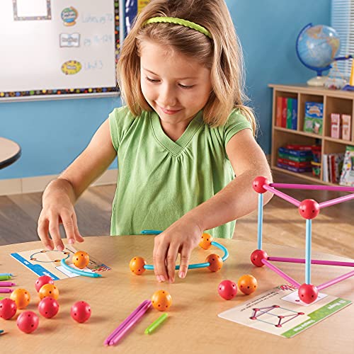 Learning Resources Dive Into Shapes! A Sea & Build Geometry Set, 129