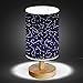 ArtLights - Wood Base Decoration Desk/Table/Bedside Lamp [ Nights Constellation Stars ]