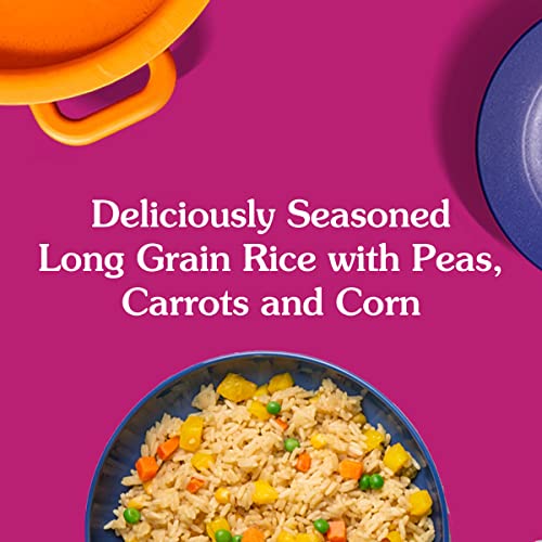 BEN’S ORIGINAL READY RICE GARDEN VEGETABLE FLAVORED RICE, EASY DINNER SIDE, 8.8 OZ POUCH