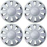Hub-Caps for Select Ford Crown Victoria (Pack of 4) 17 Inch Silver Wheel Covers