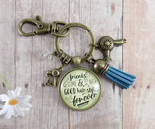 Key Identification Accessories Hair Stylist Keychain Friends