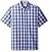 Haggar Men's Short Sleeve Weekender Woven Shirt