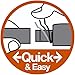 GARDENA 1333/8333-U Four Way Coupling 1/2-Inch - 3/16-Inch for Micro Drip System