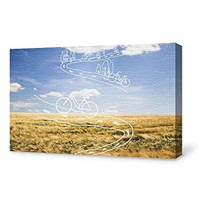 Canvas Wall Art for Living Room,Bedroom Home Artwork Paintings Beautiful Sky Ready to Hang - 12x18 inches