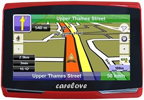 Carelove 5INC Car GPS Navigation 8G Touch Screen Pre-installed North America Maps