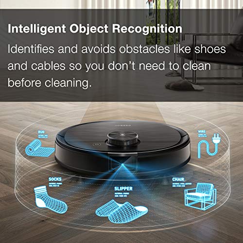 ECOVACS Deebot Ozmo T8 AIVI Robot Vacuum Cleaner & Mop with AutoEmpty