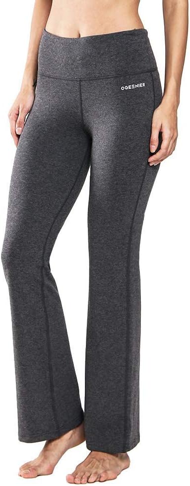 Trousers Ogeenier Womens Cotton Bootcut 