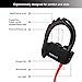 Amicool Wireless headset Sports Stereo Earbuds with Mic Noise Cancelling,IPX7 Waterproof, HD Stereo Sweatproof Earphones, for Running Workout