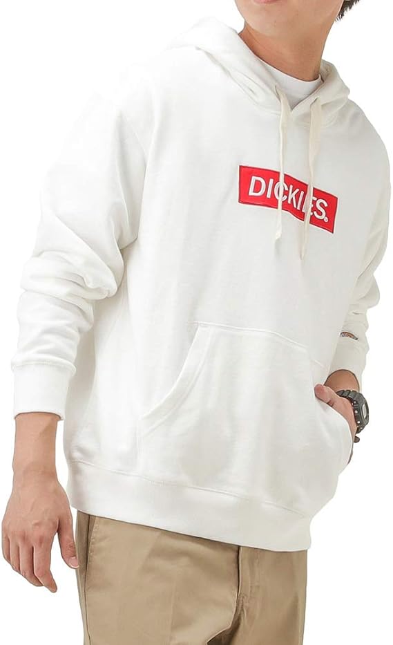 Amazon Dickies ディッキーズ パーカー プルオーバー スウェット 裏パイル メンズ 裏毛プリントパーカー ブランドロゴ 0474 5717 トレーナー パーカー 通販