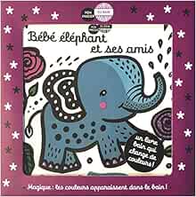 Bebe Elephant Et Ses Amis Mon Imagier Du Bain French Edition Sajnani Surya Amazon Com Books