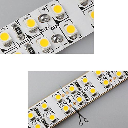 WQ 3528 highlight 12V/double/240 led SMD/led flexible led Strip , 5700k (leng bai)