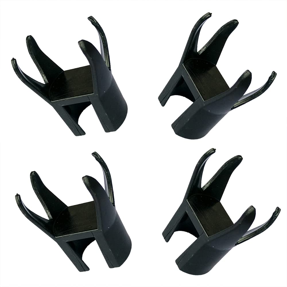 Lotatheta 4 x 4-Claw Golf Ball Retriever Claw Put On Putter Grip Grabber Pick Up Back Saver