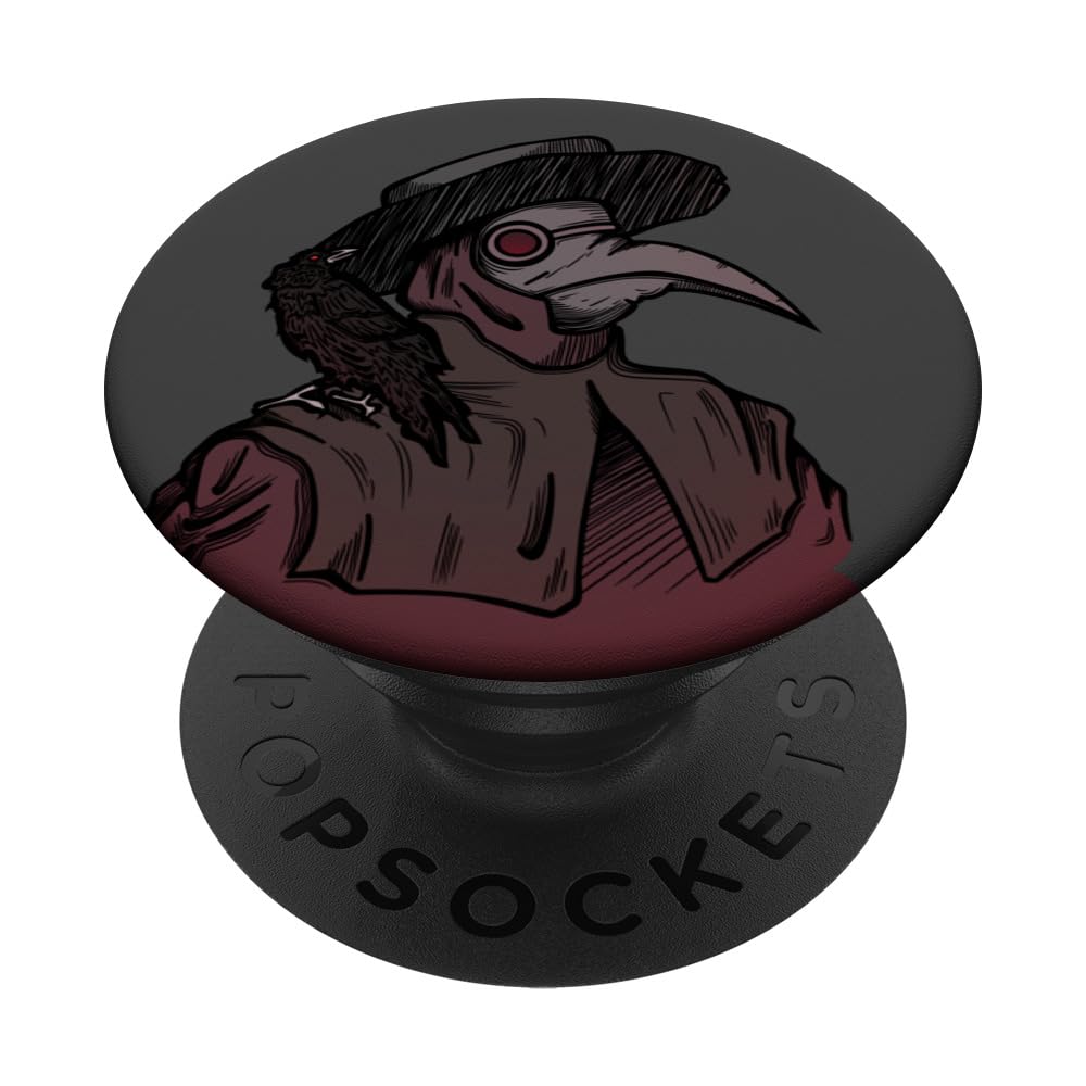 Plaque Doctor with Crow PopSockets Adhesive PopGrip
