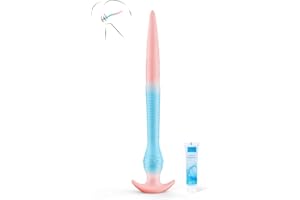 Anal Toys Anal Dildo Long Dildos,11.4 inch Fantasy Anal Plug for Prostate Massager & Anal Training,Luminous Monster Dildos wi