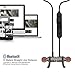 Acekool Bluetooth Headphones, Wireless Magnet Attraction In-Ear Earbuds Earphones Headset with Mic Microphone for Exercise (Cool Black)