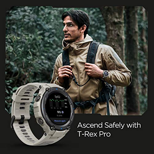 T Rex Amazfit Heart Rate Zone Amazfit T-Rex Pro Smart Watch 48mm
