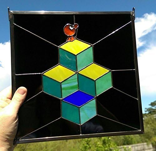 "@!#?@!" Stained Glass Panel