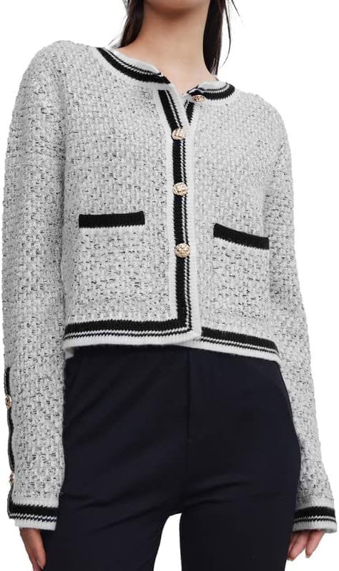 URBAN REVIVO Women's Casual Cardigans Open Front