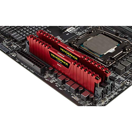 Corsair-Vengeance-LPX-Mdulo-de-memoria-XMP-20-de-alto-rendimiento-de-16-GB-2-x-8-GB-DDR4-2400-MHz-C16-color-rojo