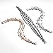 17KM Women Stylish Bracelets Multilayers Silver Beads Leather Bracelets Fashion Charm Wrap Cuff Bracelet for Girls