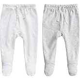 Owlivia Organic Baby Pant Legging Jogger for Infant, Boys Girls Toddler