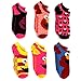 Sesame Street Elmo Womens 6 pk Ankle Socks (9-11, Elmo)