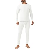 Askdeer Long Johns Thermal Underwear for Men Fleece Lined Heavyweight Thermal Base Layer Sets