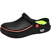 Non Slip Work Clogs Men's Women's Garden Chef Shoes Lightweight Waterproof Nurse Kitchen Restaurante Food Service Shoes - Zapatos de Cocina