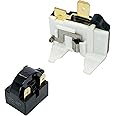 QP2-4R7 4.7 Ohm 3-Pin PTC Starter/Start Relay and Overload Kit Compatible with Mini Fridges Beverage & Wine Beer Coolers/Deep Freezers/Beer Wine Refrigerators Compressor Parts